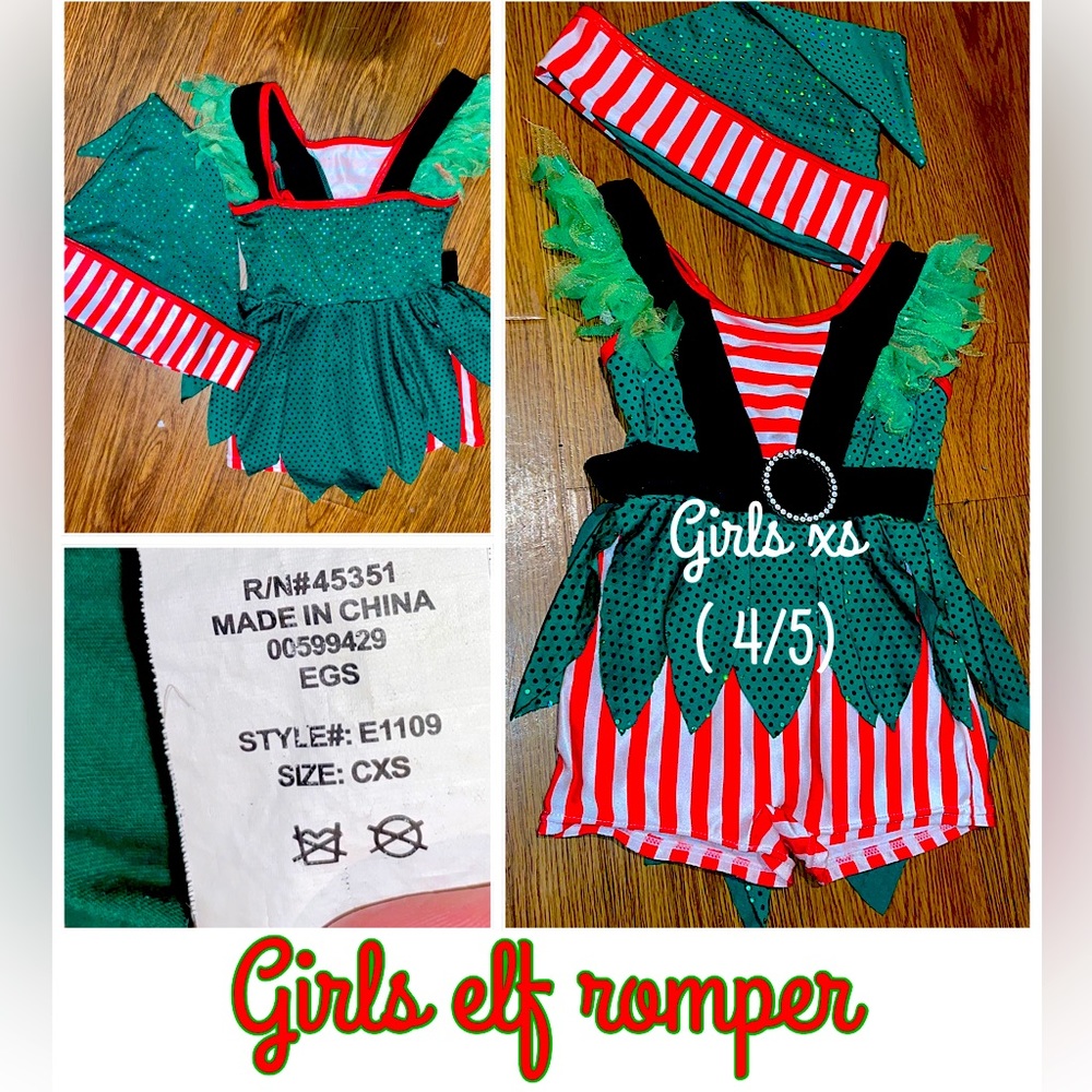 ❌SOLD❌Christmas elf romper